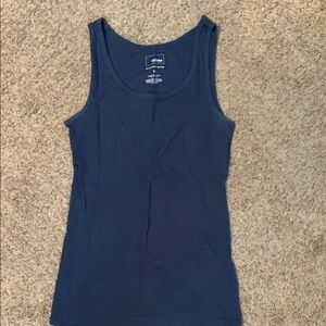 Sonoma Women's Navy Blue Tank Top Size Medium